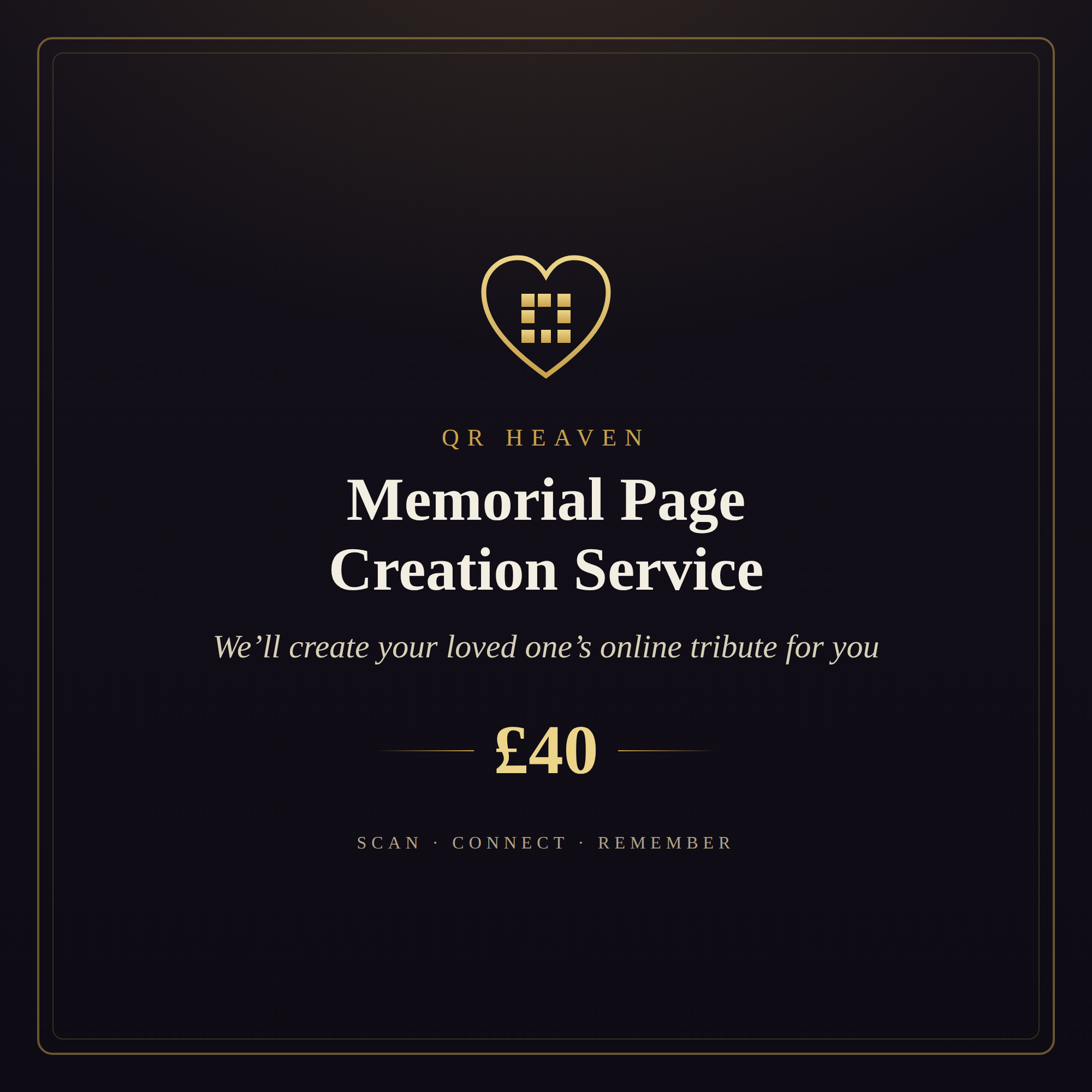 Memorial Page Creation Service